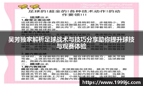 吴芳独家解析足球战术与技巧分享助你提升球技与观赛体验