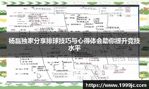 杨磊独家分享排球技巧与心得体会助你提升竞技水平