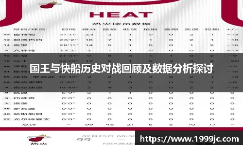 国王与快船历史对战回顾及数据分析探讨