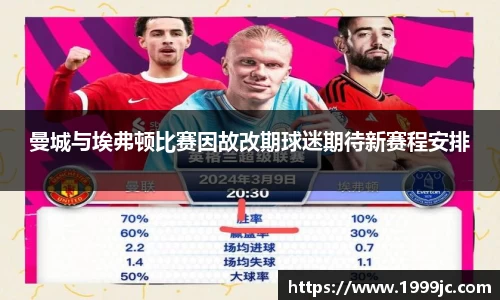 曼城与埃弗顿比赛因故改期球迷期待新赛程安排